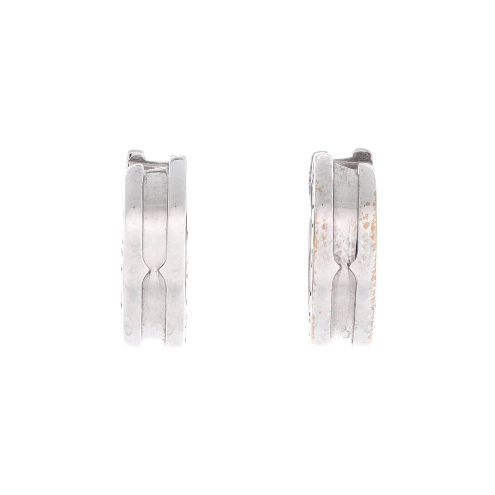 Bvlgari Small B.Zero1 Hoop Earrings 18K White Gold